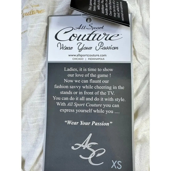 NFL Falcons All Sport Courture long sleeve top, NWT - Picture 5 of 6